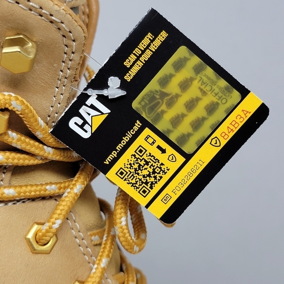 Caterpillar Men's Invader Hi Steel Toe Boots Honey Reset P91286 Size 11.5 New - Picture 11 of 12
